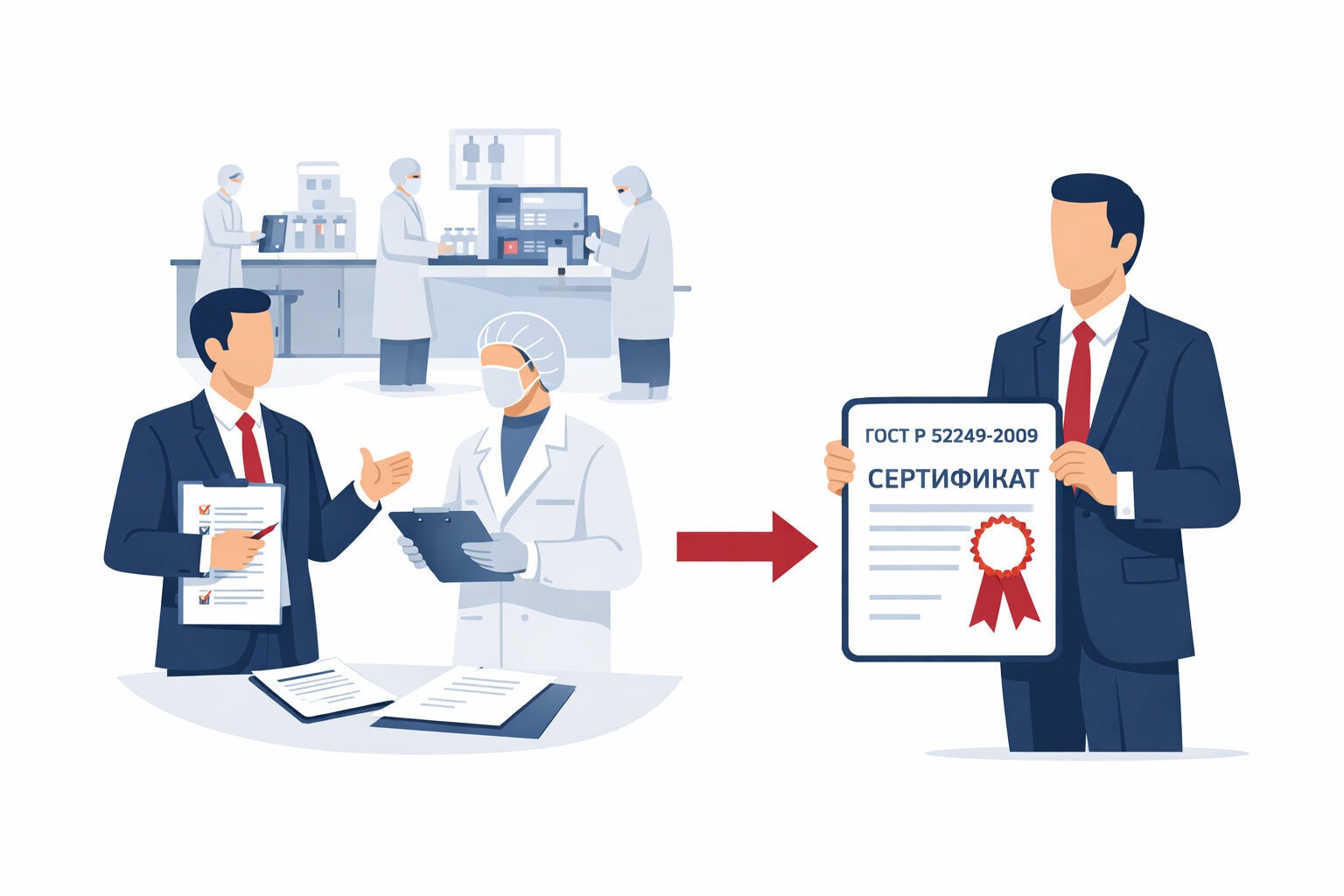 Процедура сертификации ГОСТ Р 52249-2009 в Волгограде