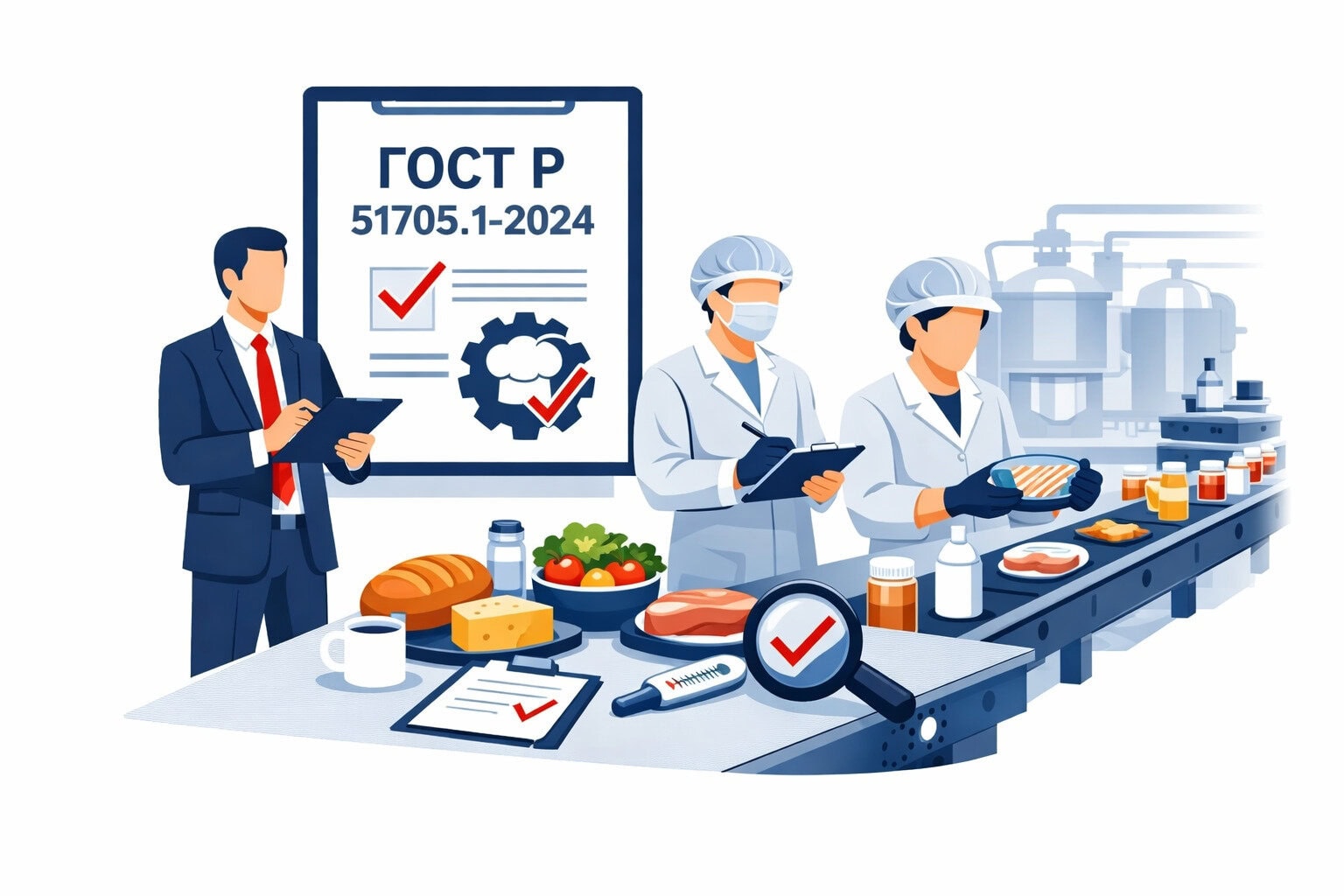 Оформление ГОСТ Р 51705.1 2024 ХАССП в Волгограде